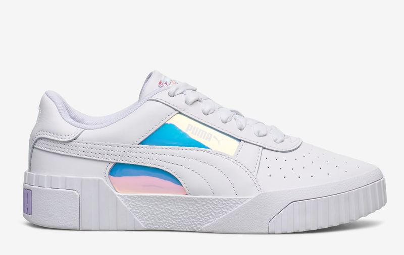 Кроссовки женские puma cali glow, белые (пума кали, кросівки, кеды ...