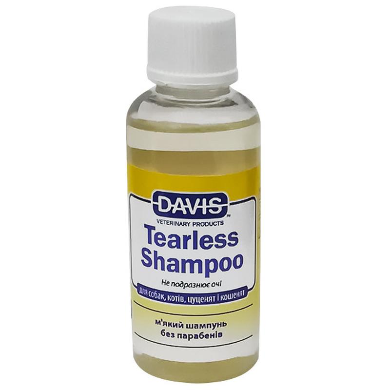 Шампунь davis tearless shampoo для собак і котів концентрат 1:10 50 мл ...