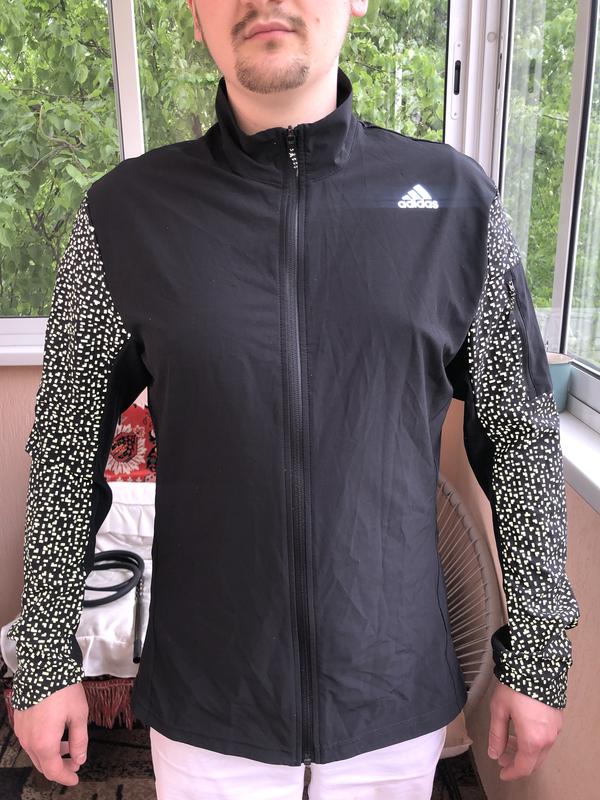 Adidas куртка для бега adidas supernova storm jacket (bq7723) розмір l —  цена 650 грн в каталоге Ветровки ✓ Купить мужские вещи по доступной цене на  Шафе | Украина #37727924