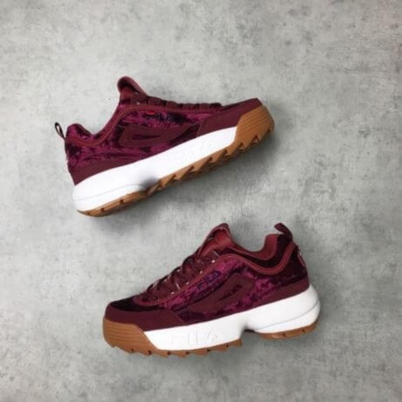 red velvet fila disruptor