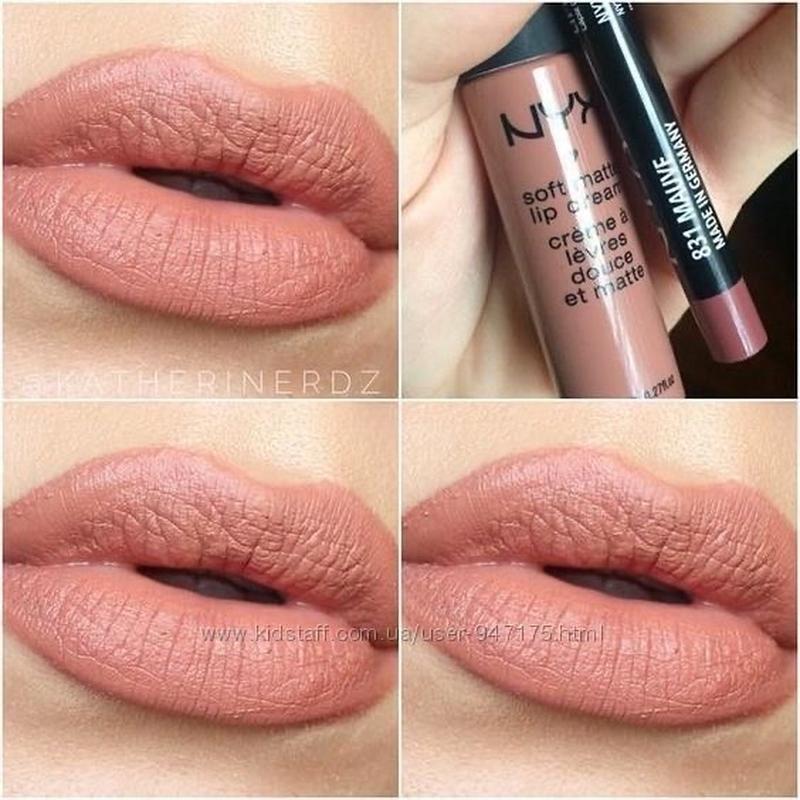 Жидкая матовая помада nyx professional makeup soft matte lip cream ...
