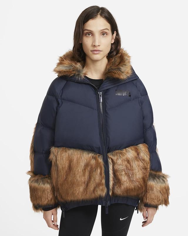 Sacai wholesalers Faux Fur Insert Jacket