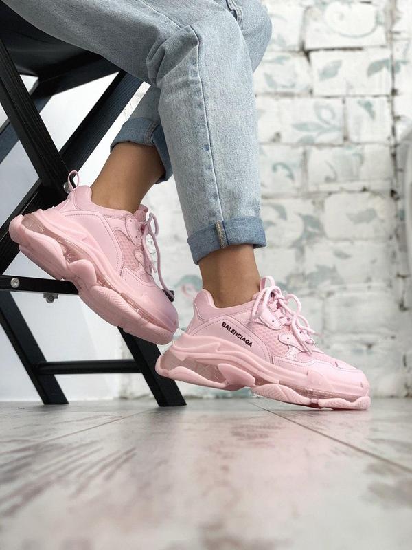 Кроссовки Balenciaga Triple s Pink