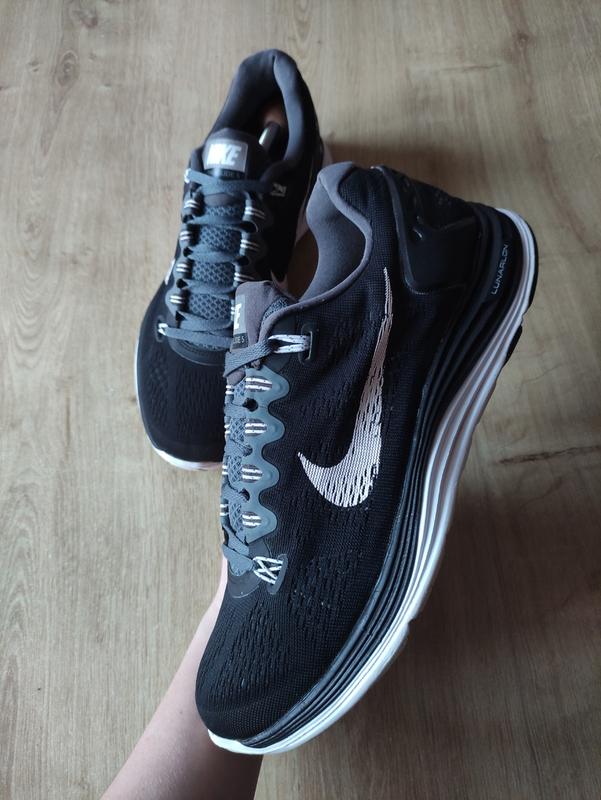 Nike lunarglide 5 mens black sale