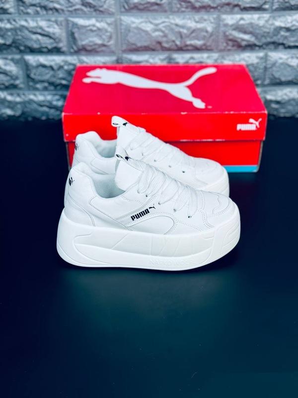 Кроссовки женские puma, белые крутые дутые кроссовки пума — ціна 1599 ...