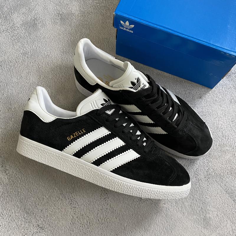 Женские кеды/кроссовки адидас газель черные adidas gazelle женские ...