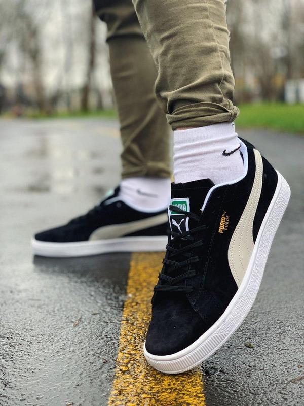 Puma Suede мужские на ноге