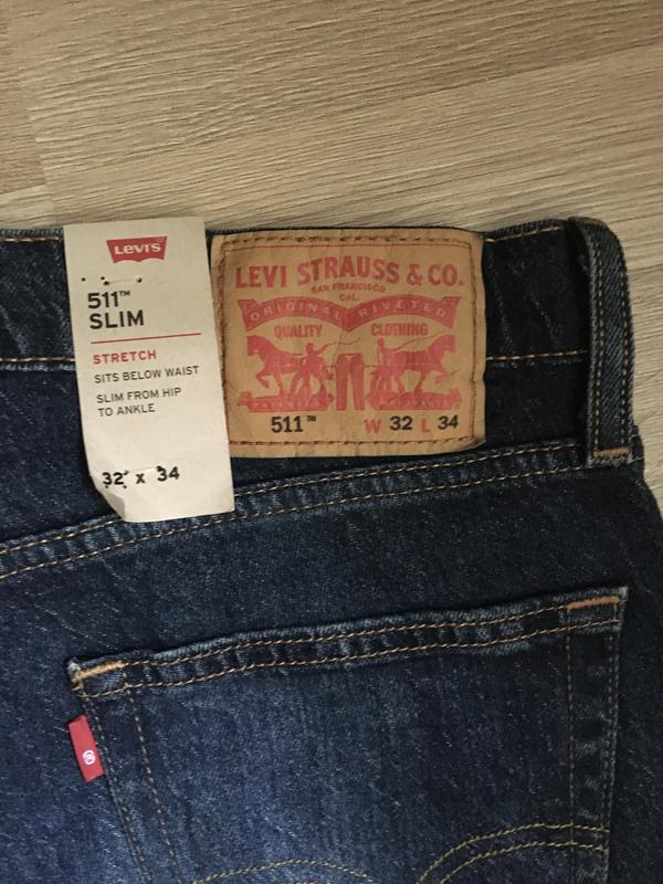 levi's 511 slim 32 34