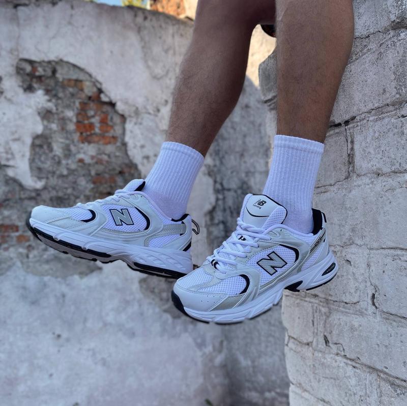 Кроссовки new balance 530 white silver black — цена 1575 грн в каталоге ...
