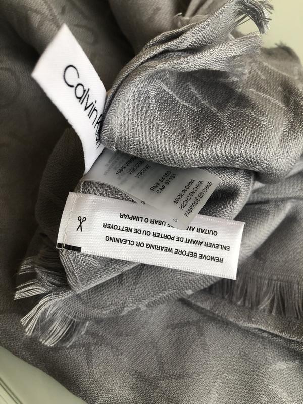 Calvin klein шарф пашмина с официального сайта Calvin Klein, цена — 920  грн, #38709471, купить по доступной цене | Украина — Шафа
