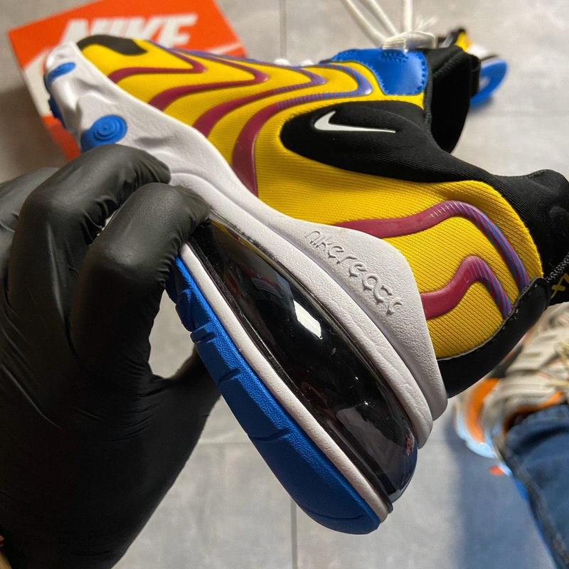 Nike Air Max 270 React Eng Yellow Blue Kupit Po Dostupnoj Cene V Kieve I Ukraine Shafa Ua