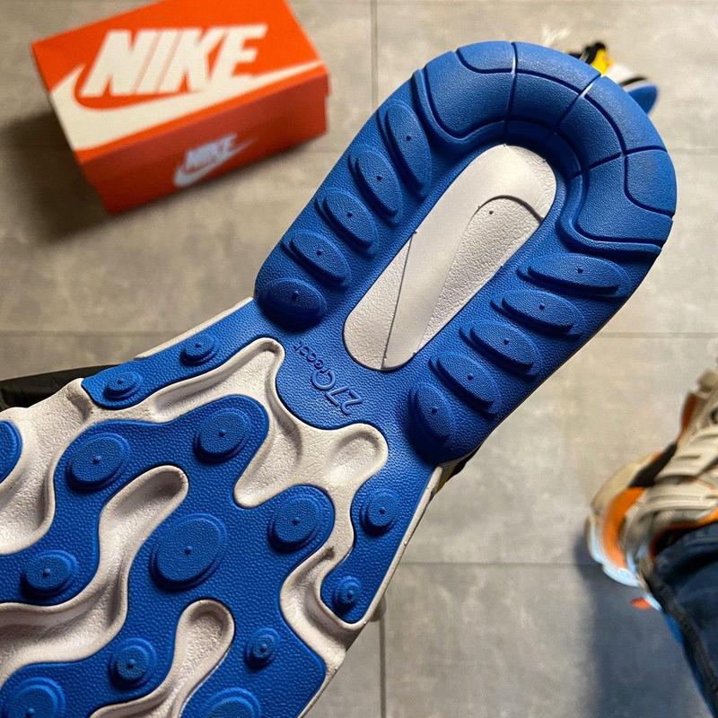Nike Air Max 270 React Eng Yellow Blue Kupit Po Dostupnoj Cene V Kieve I Ukraine Shafa Ua