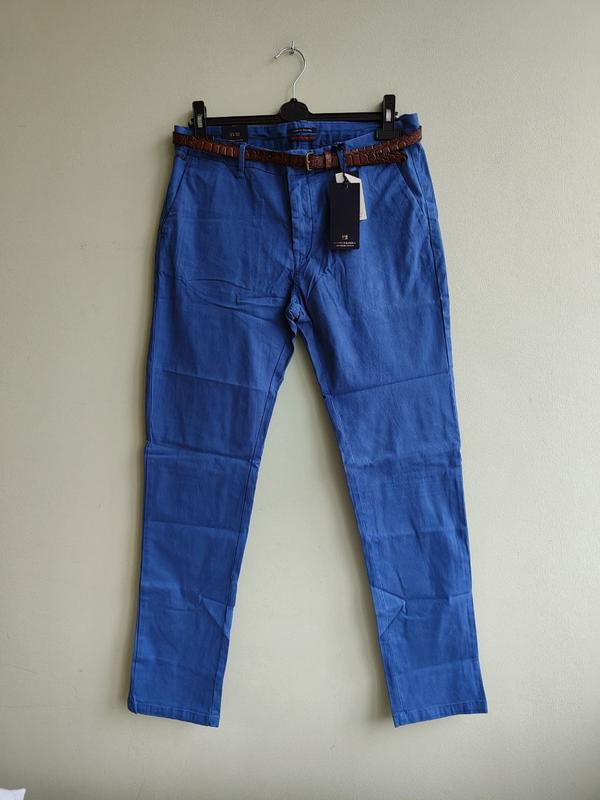 Мужские брюки чинос stuart slim fit stretch scotch & soda amsterdam ...