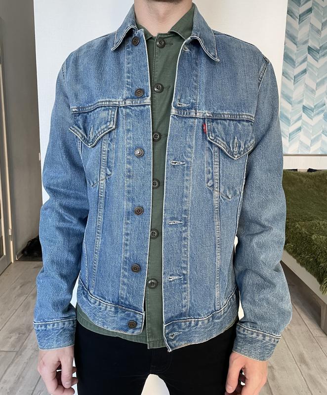 Вінтажна джинсова куртка levi’s — ціна 850 грн у каталозі Куртки Купити ...