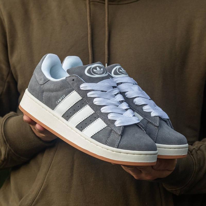 Adidas grey campus best sale