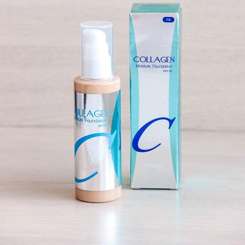 Тональный крем enough collagen, тональный крем коллаген, тональная ...