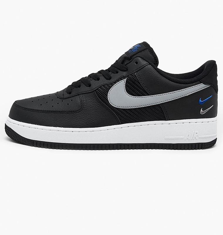 nike air force 1 low se mini swoosh casual shoes black fd0666 001 41 8455 143220969