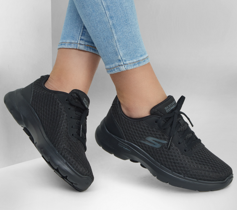 Кроссовки skechers go walk 6 - iconic vision — цена 1390 грн в каталоге ...