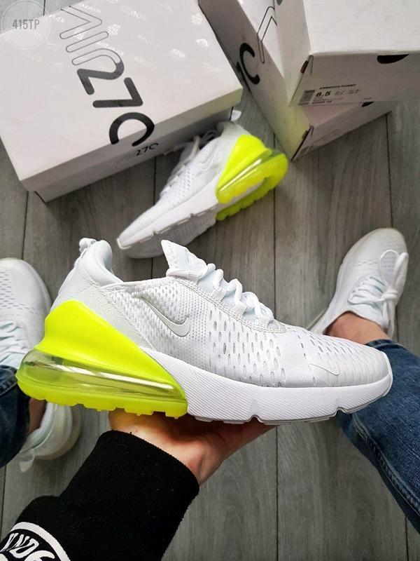 Nike 270 white shop flyknit