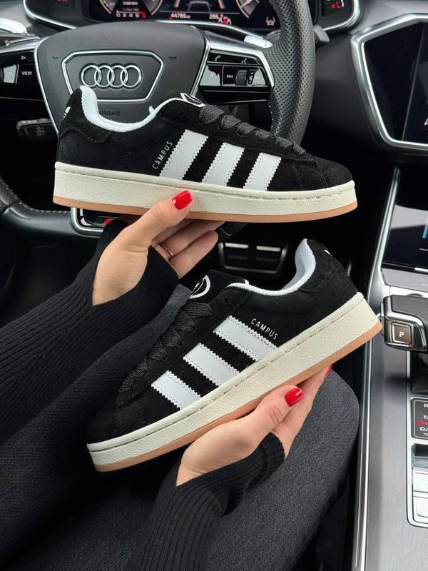 adidas originals campus black white gum 1999 143675232
