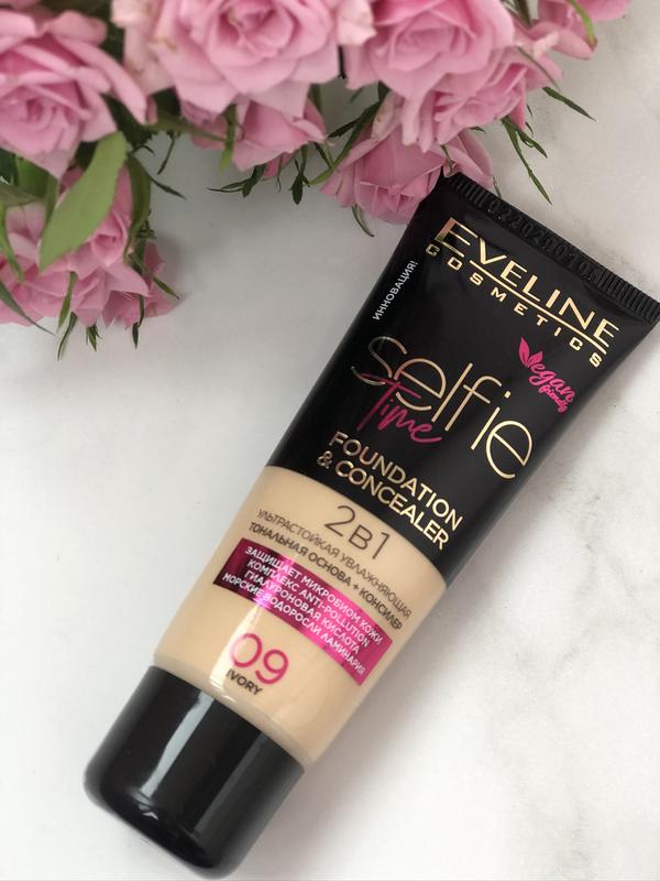 eveline cosmetics selfie time foundation & concealer