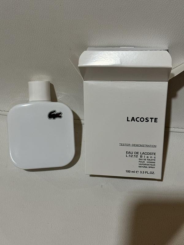 Lacoste white green sale