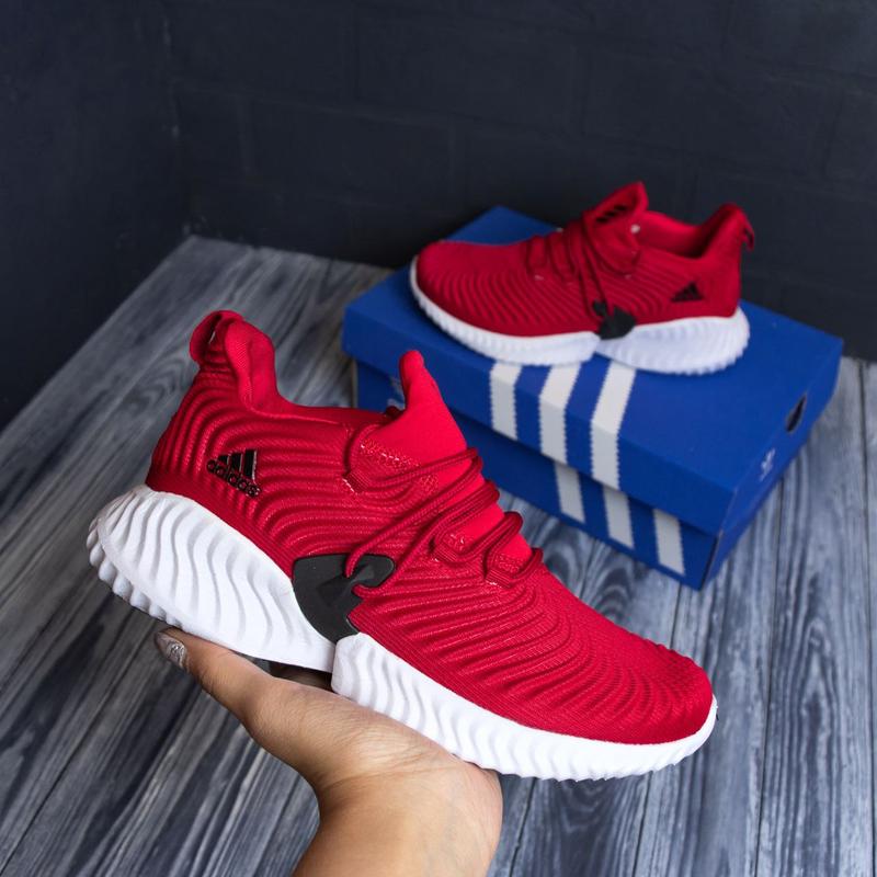 Adidas alpha 2025 bounce red