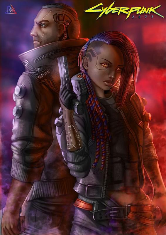 Cyberpunk 2077 - постер — цена 30 грн в каталоге Постеры Купить товары ...