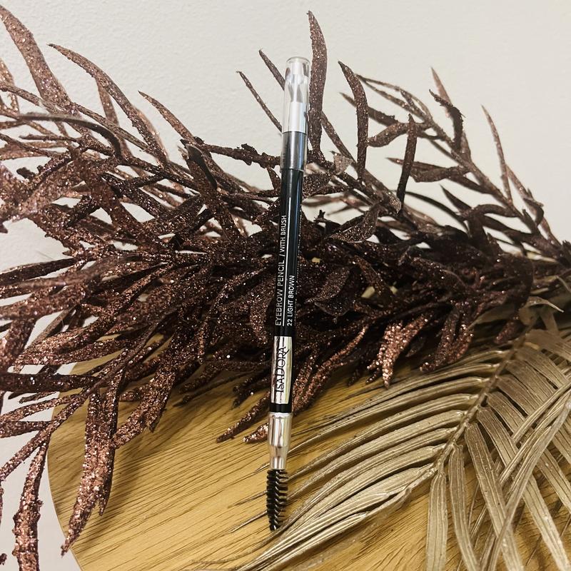Оригинальный карандаш для бровей с щеточкой isadora eye brow pencil 22 ...