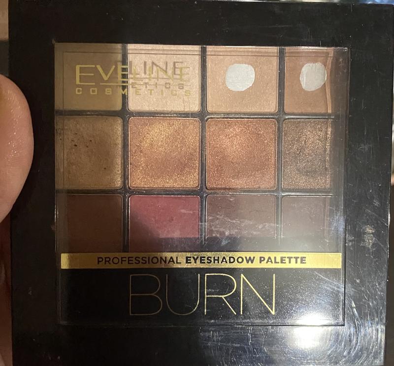 Палетка теней для век eveline cosmetics all in one eyeshadow palette 03 ...