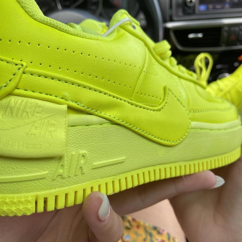 Nike air force 1 low hotsell neon green