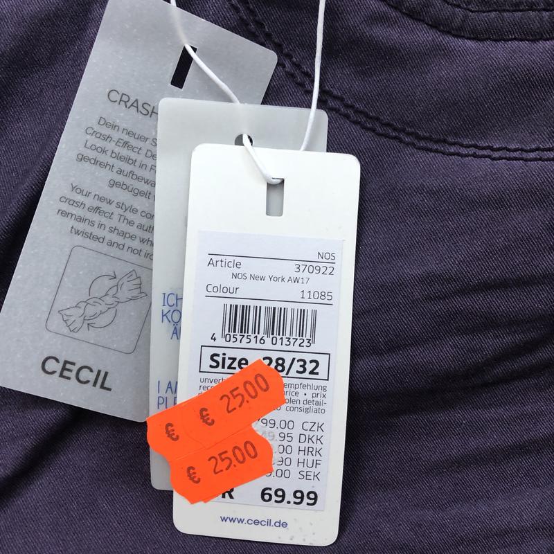 Фиолетовые джинсы от cecil — ціна 400 грн у каталозі Джинси ✓ Купити жіночі  речі за доступною ціною на Шафі | Україна #40378439