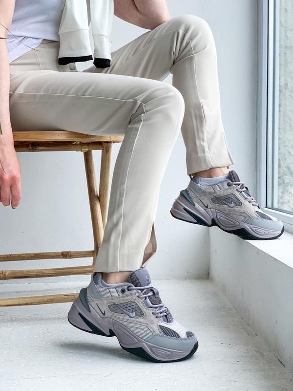 Nike m2k tekno atmosphere grey / dark grey and gunsmoke (кроссовки серые  найк) — ціна 1550 грн у каталозі Кросівки ✓ Купити жіночі речі за доступною  ціною на Шафі | Україна #40542673