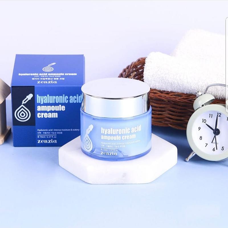 Увлажняющий крем с гиалуроном zenzia hyaluronic acid cream — цена 259 грн в  каталоге Крем для лица ✓ Купить товары для красоты и здоровья по доступной  цене на Шафе | Украина #40589792