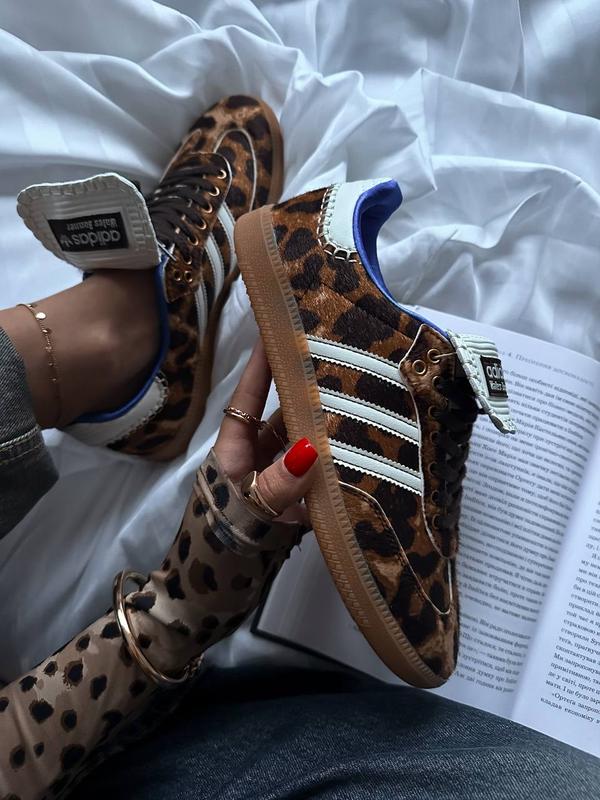 Кроссовки в стиле adidas samba poni леопард — цена 3400 грн в каталоге ...
