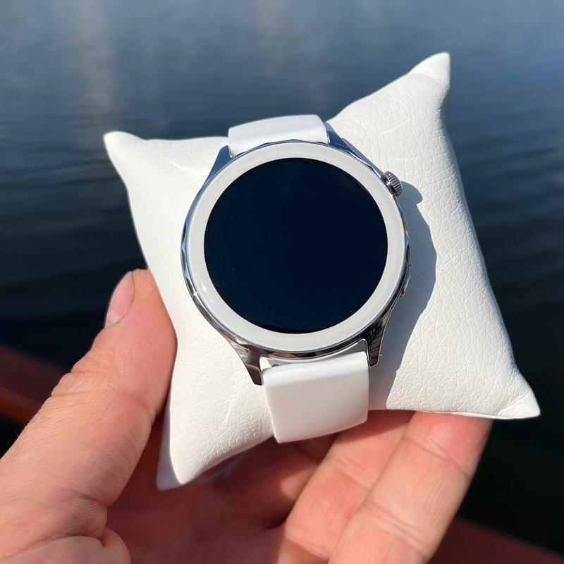 Gear watch silver sale