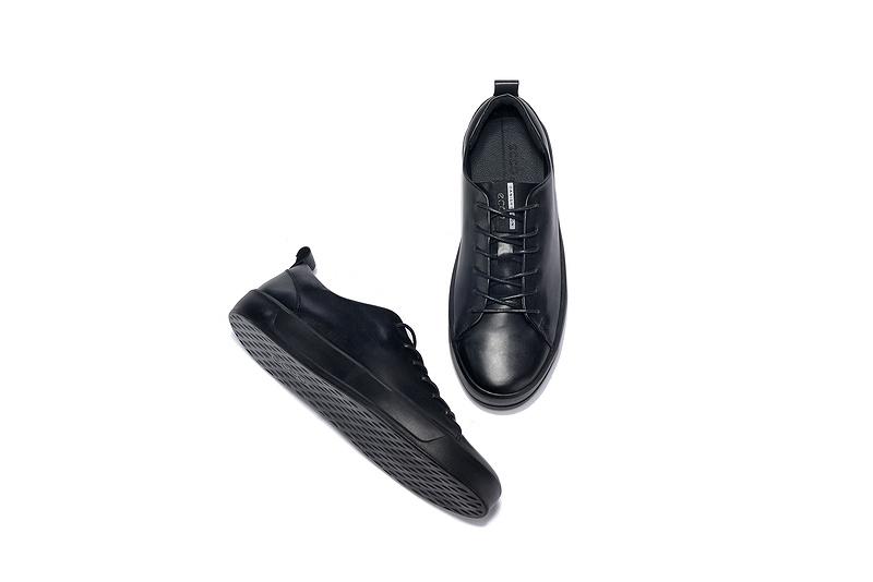 ecco soft 8 men's black