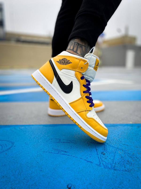 nike air jordan 1 mid se lakers 2350 145384552