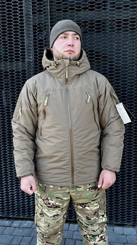 Мембранна куртка coyote level 7 — ціна 2990 грн у каталозі Куртки ...