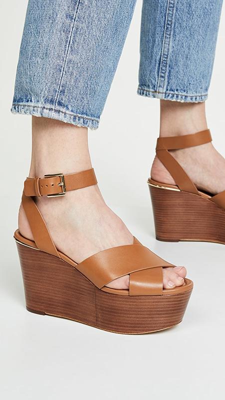 michael kors abbott wedge