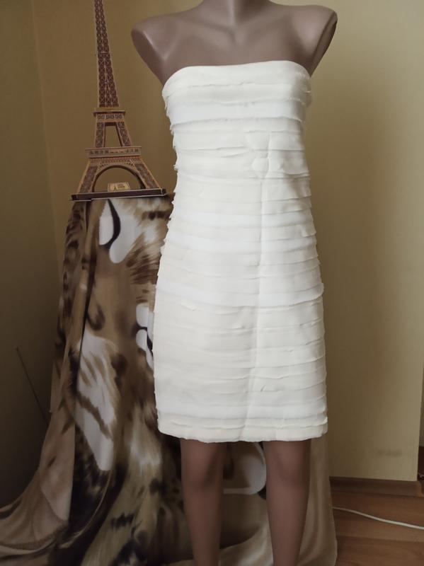 Нарядне біле плаття-футляр lucidez, цена - 250 грн, #41153897, купить по  доступной цене | Украина - Шафа