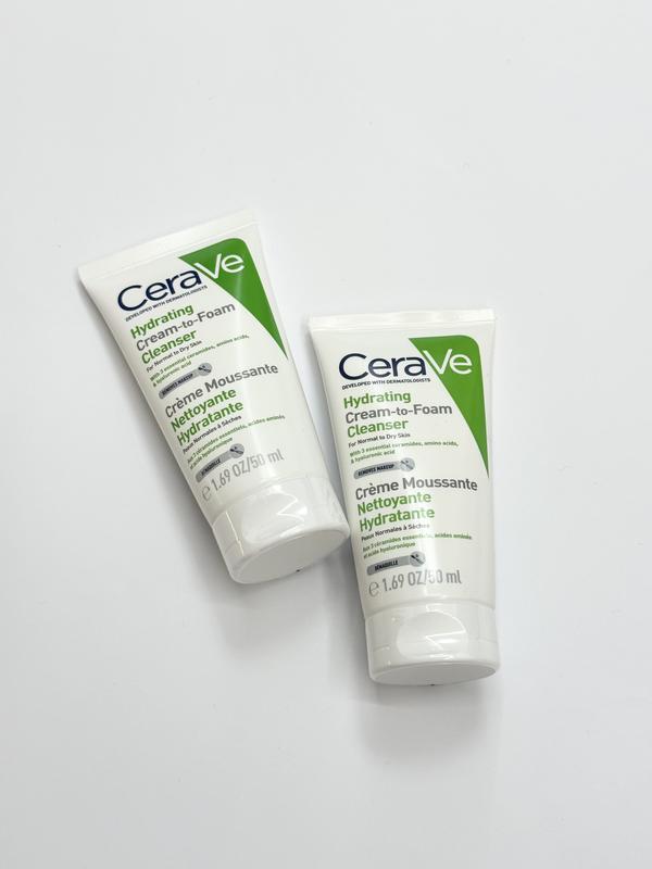 cerave hydrating cream to foam cleanser 50 ml Cerave 240