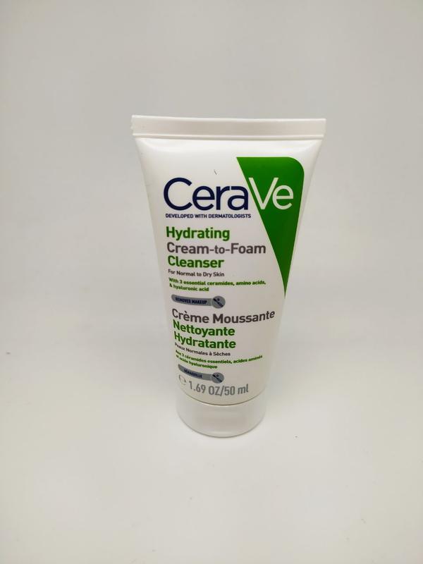 Cerave hydrating cream to foam cleanser discount