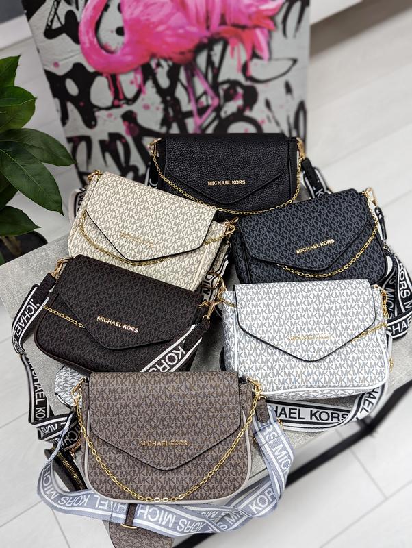 Жіноча сумка крос-боді michael kors через плече майкл корс брендова ...