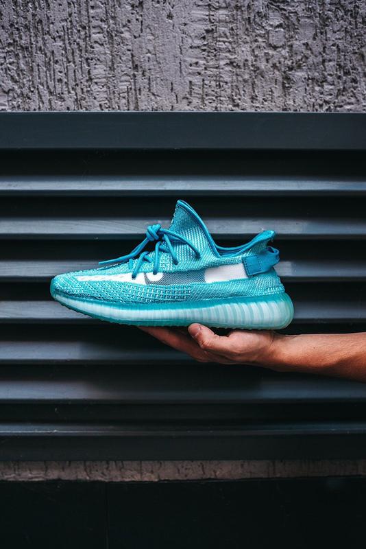 Blue water yeezy deals