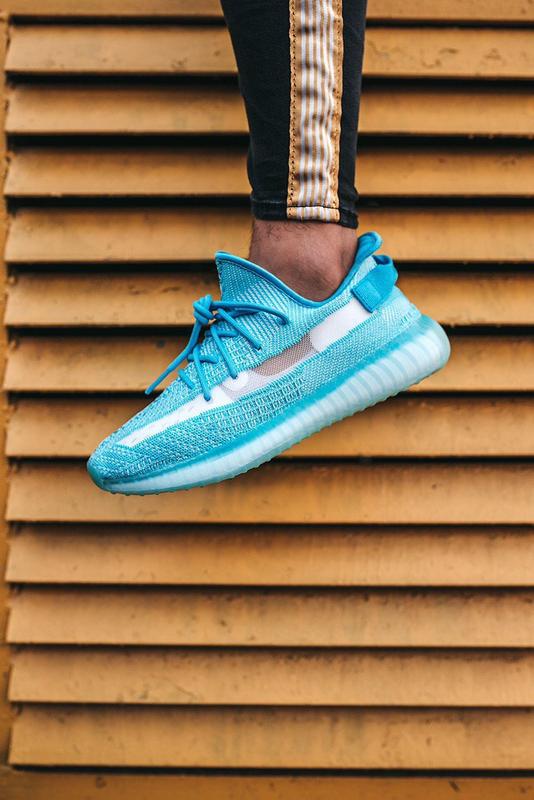 yeezy 350 blue water