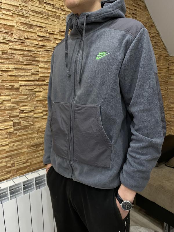 Nike teddy fleece hoodie hotsell