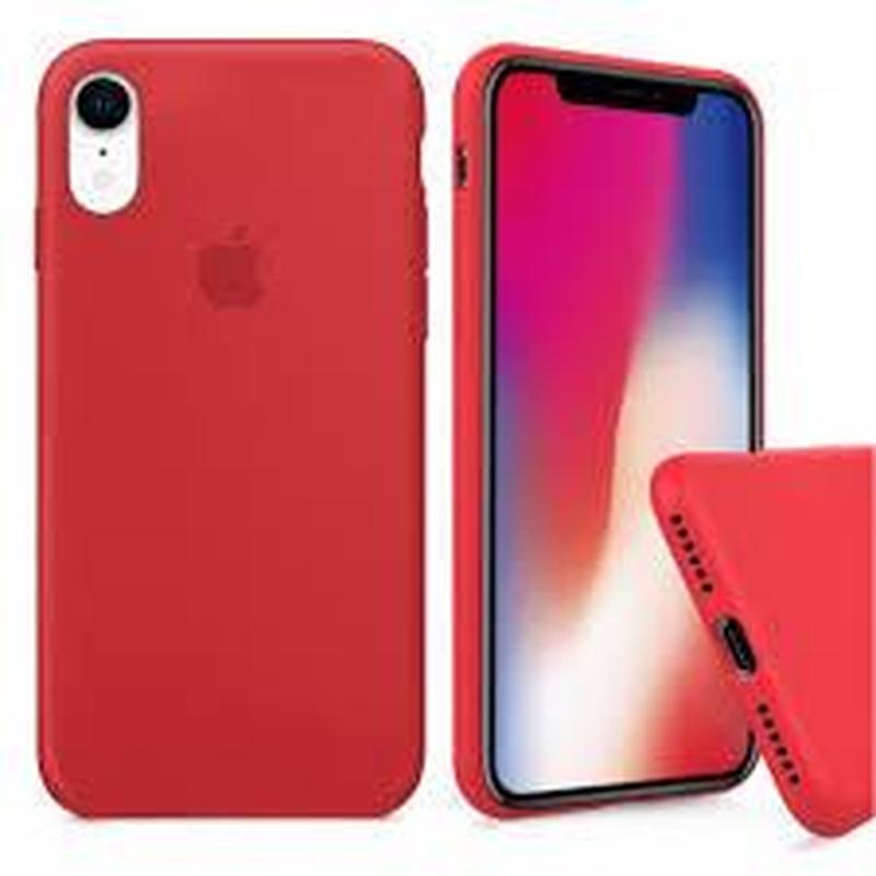 silicone case iphone xr red 10 full Apple 270