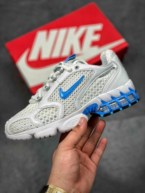 Кроссовки женские, мужские nike air zoom x stussy, белые (найк аир зум ...