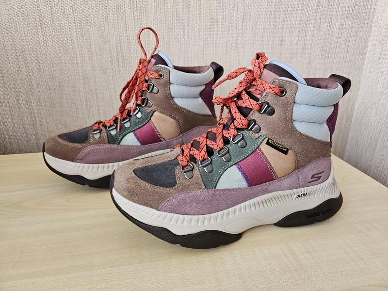 Ботинки женские skechers on the go tempo-ridge 144303 brmt разноцветные 38  размер — цена 1700 грн в каталоге Ботинки ✓ Купить женские вещи по  доступной цене на Шафе | Украина #145895683